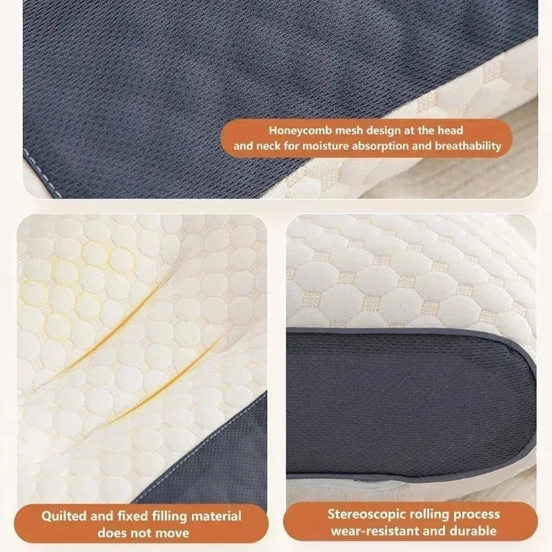 Oreiller de massage ergonomique en nid d'abeille SPA – vue 4