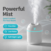 Petit humidificateur Y USB mini silencieux à grand débit d'air pour la maison – vue 3
