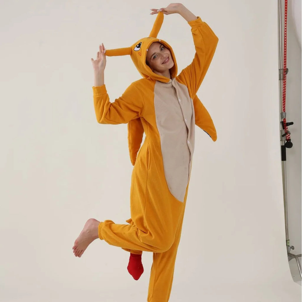 Anime Dragon Onesies pyjamas adulte combinaison Animal Halloween Costume Festival fête Cos – vue 4