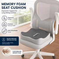 Coussin de siège ergonomique en mousse à mémoire de forme