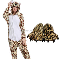 Onesies unisexe léopard Kigurumi licorne Animal femmes pyjamas adultes hiver ours vêtement