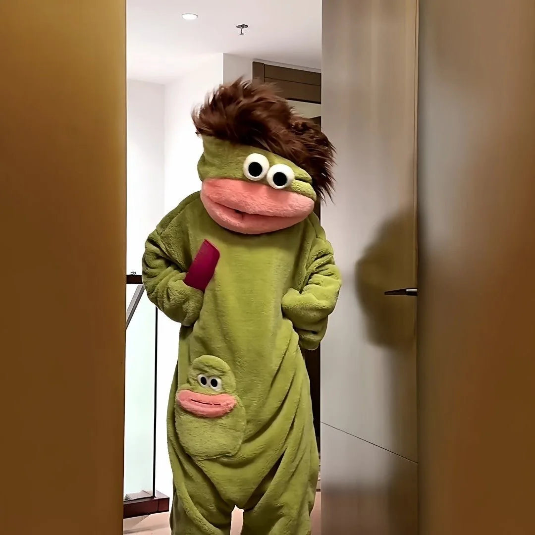 Pyjama Kigurumi Drôle et Mignon Monstre à Grande Bouche – vue 3