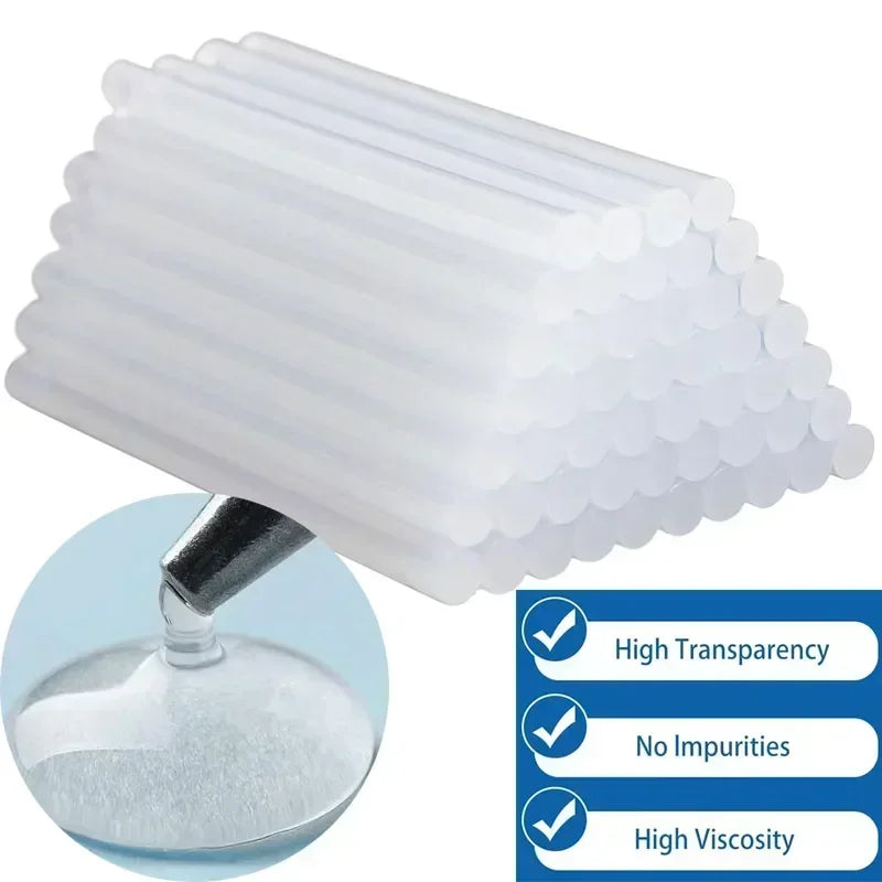 Bâtons de colle thermofusible transparents – vue 2