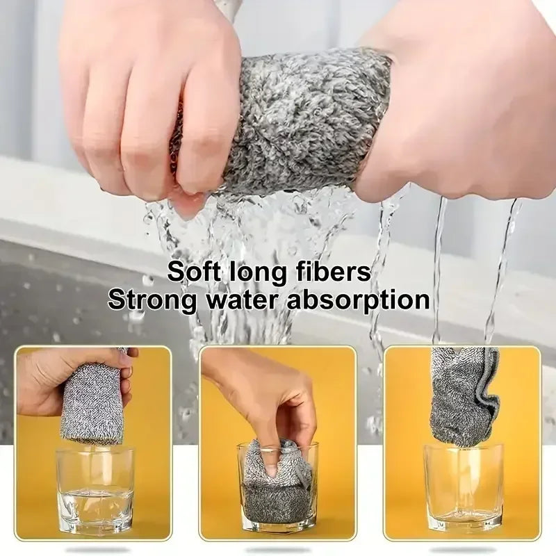 Chiffons de nettoyage en microfibre épais – vue 4