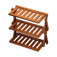Étagère pliable en bambou, robuste – vue 6