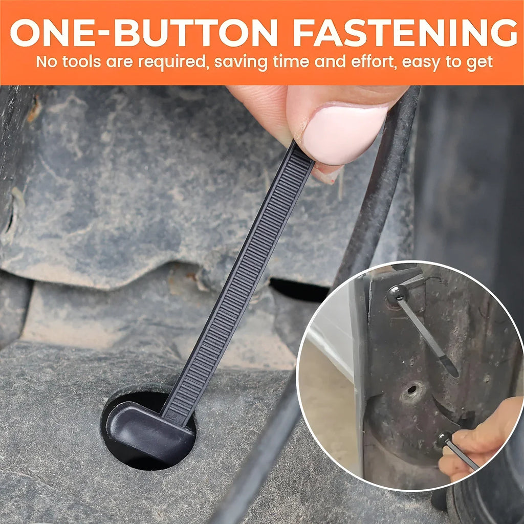 Attaches de câble en Nylon, boucle de fixation automatique – vue 3