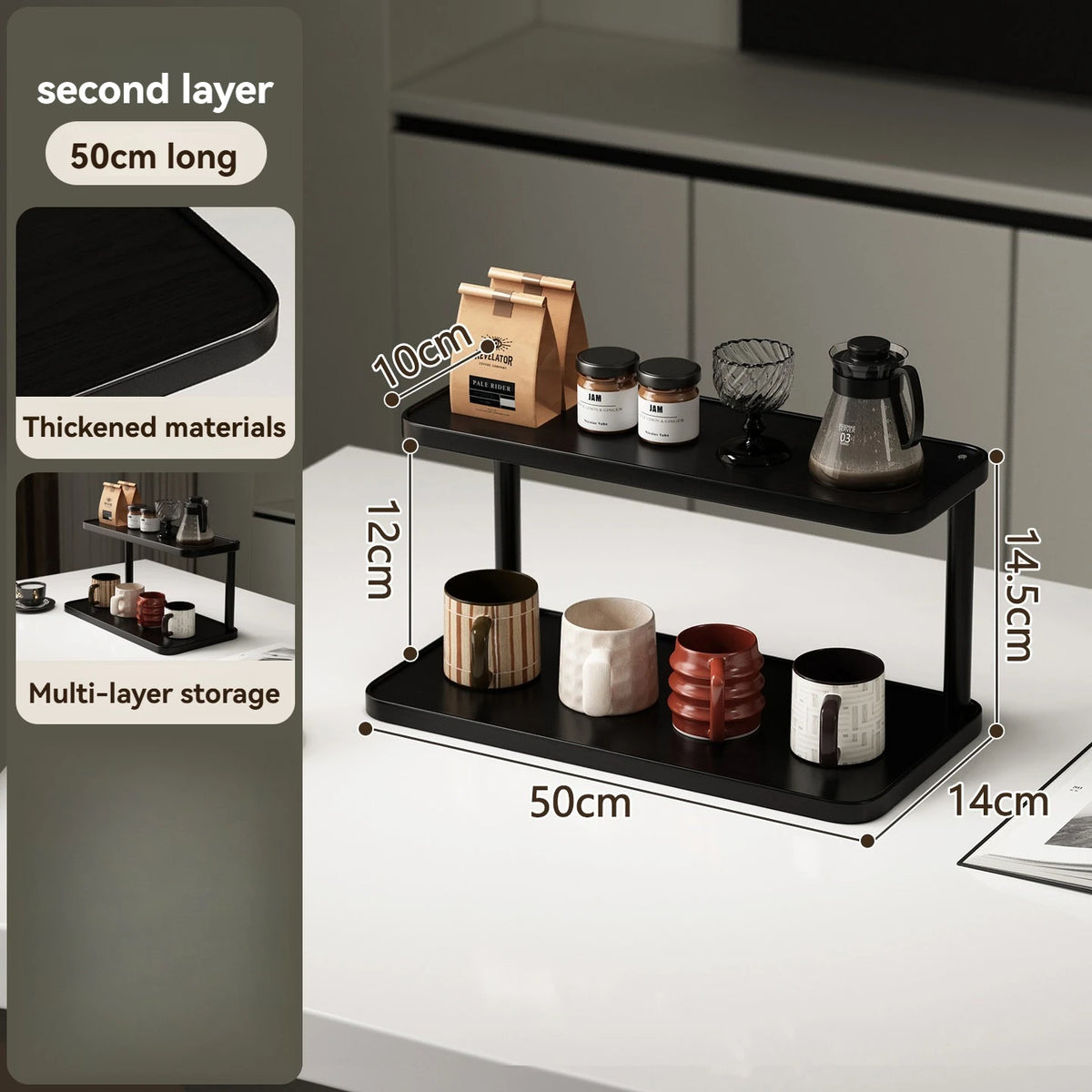 Support de rangement pour tasses de salon