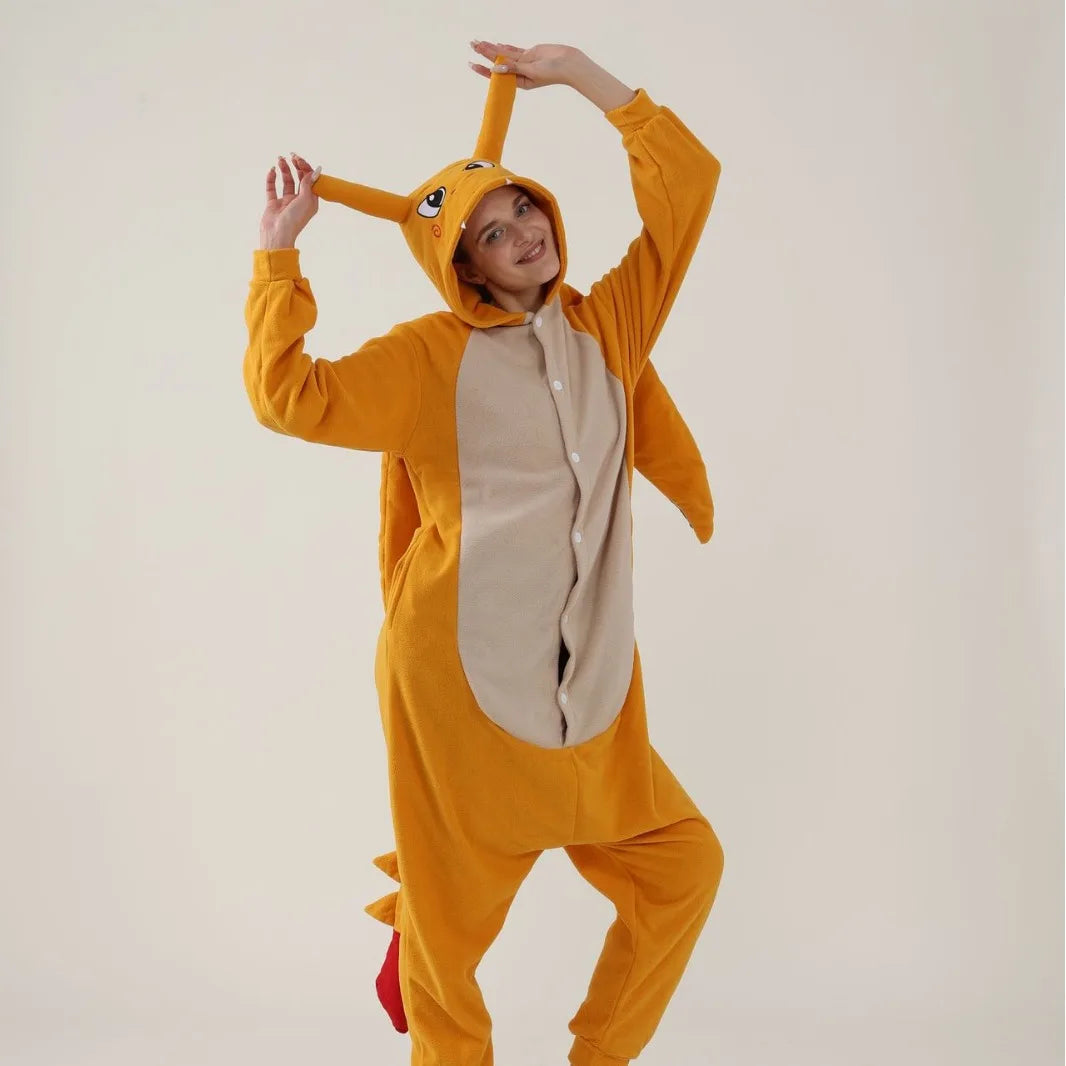 Anime Dragon Onesies pyjamas adulte combinaison Animal Halloween Costume Festival fête Cos – vue 3