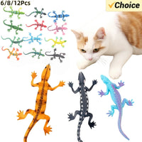 Jouets lézard herbe-aux-chats, jouets résistants aux morsures à mâcher pour chats d'intéri