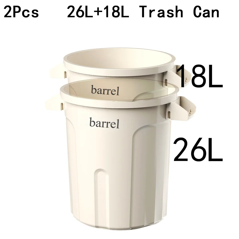 Poubelle de cuisine de style européen 18L/26L