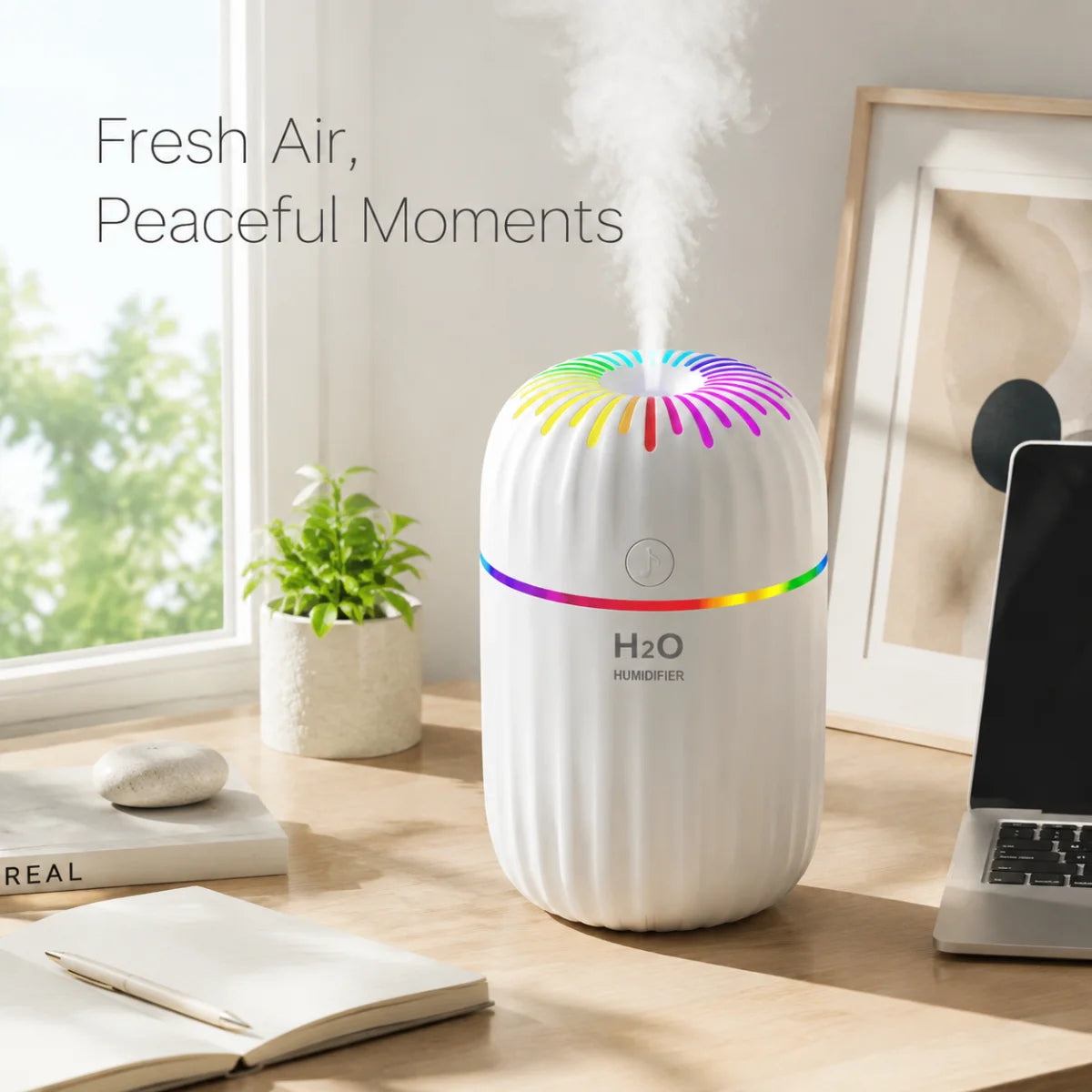 Humidificateur d'air coloré en forme de tasse – vue 3