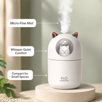 Mini humidificateur mignon pour animaux de compagnie
