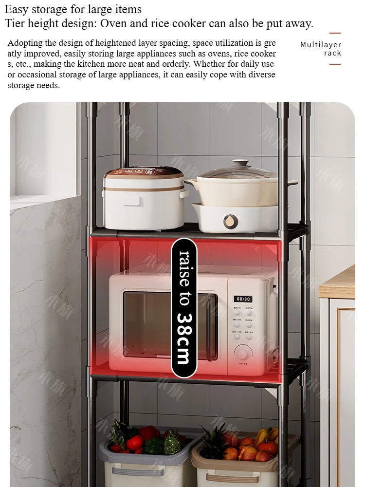 Étagère de cuisine à 6 niveaux – vue 5