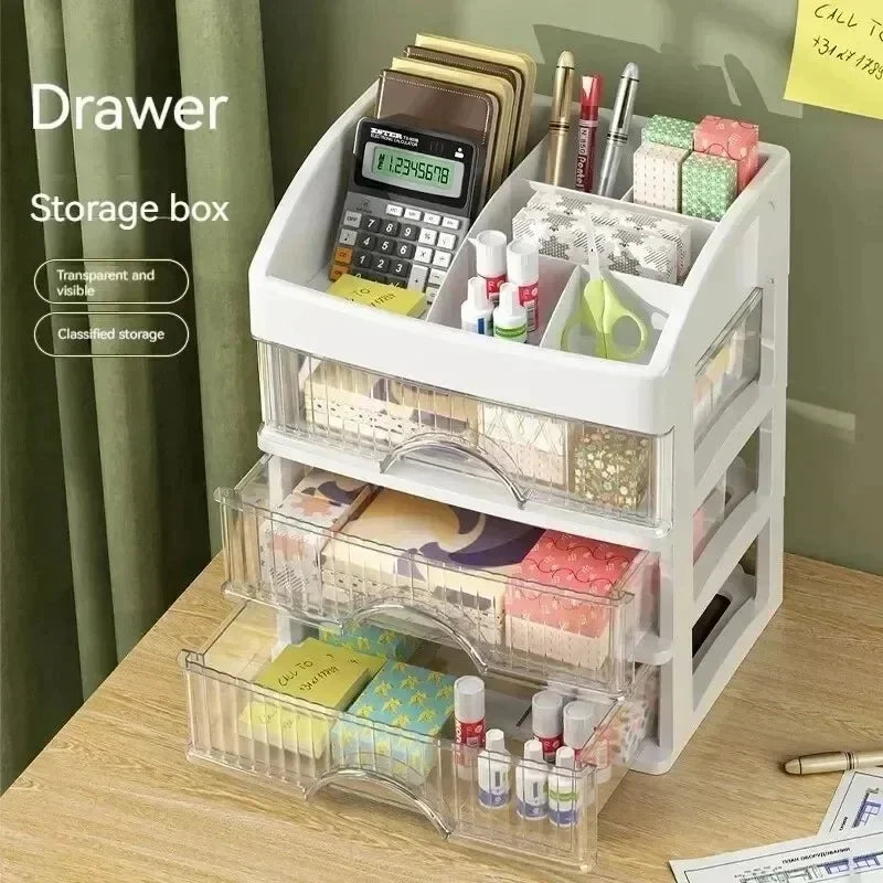 Organisateur de maquillage à tiroirs multi-niveaux – vue 3