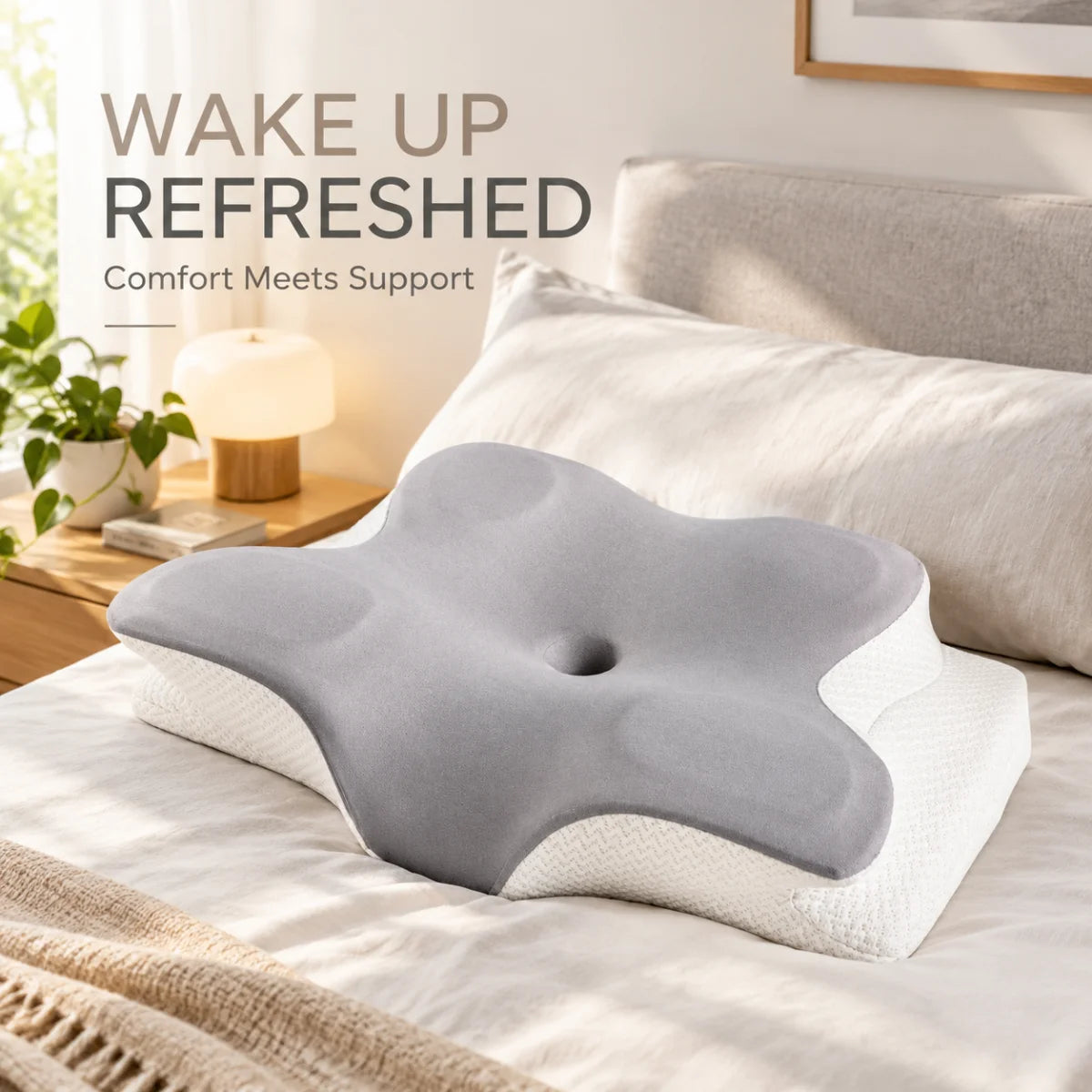 Coussin cervical en mousse à mémoire de forme – vue 3