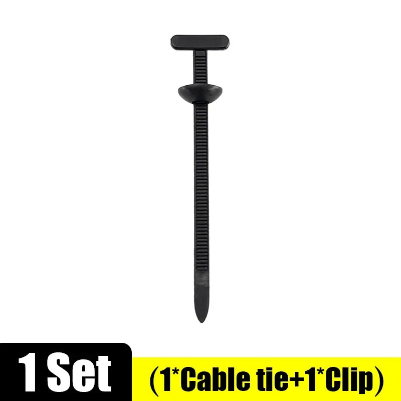 Attaches de câble en Nylon, boucle de fixation automatique