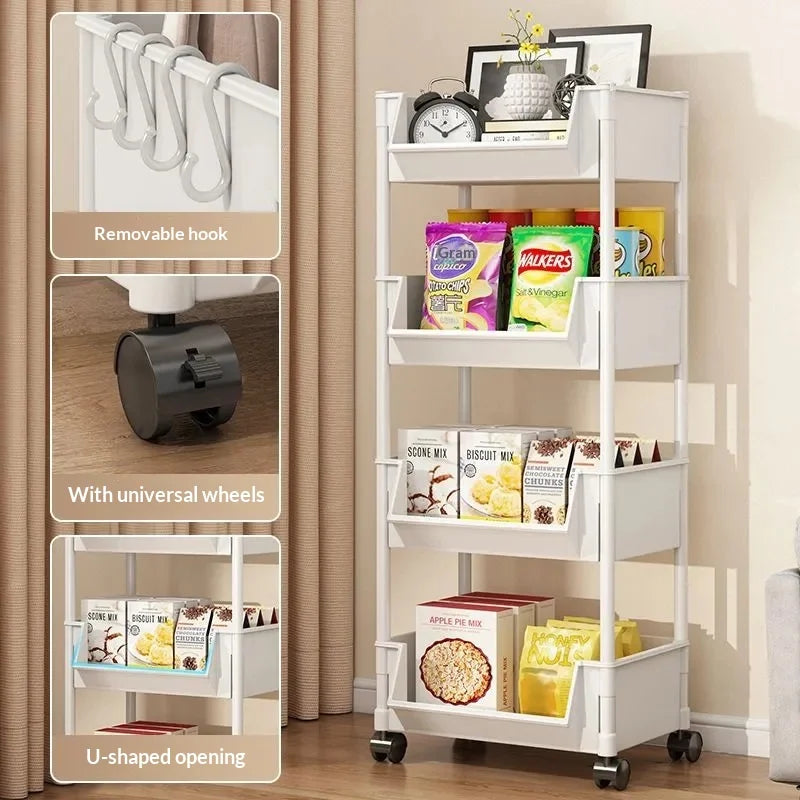 Étagère de rangement à 5 niveaux - Organisateur de jouets pour enfants – vue 6