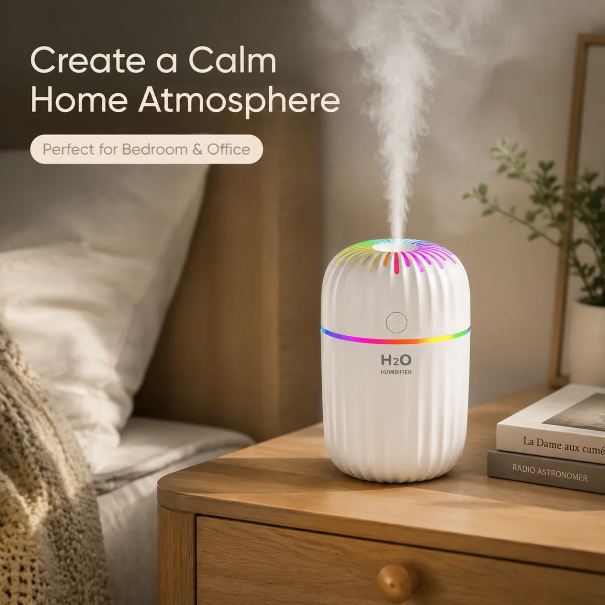 Humidificateur d'air coloré en forme de tasse – vue 2