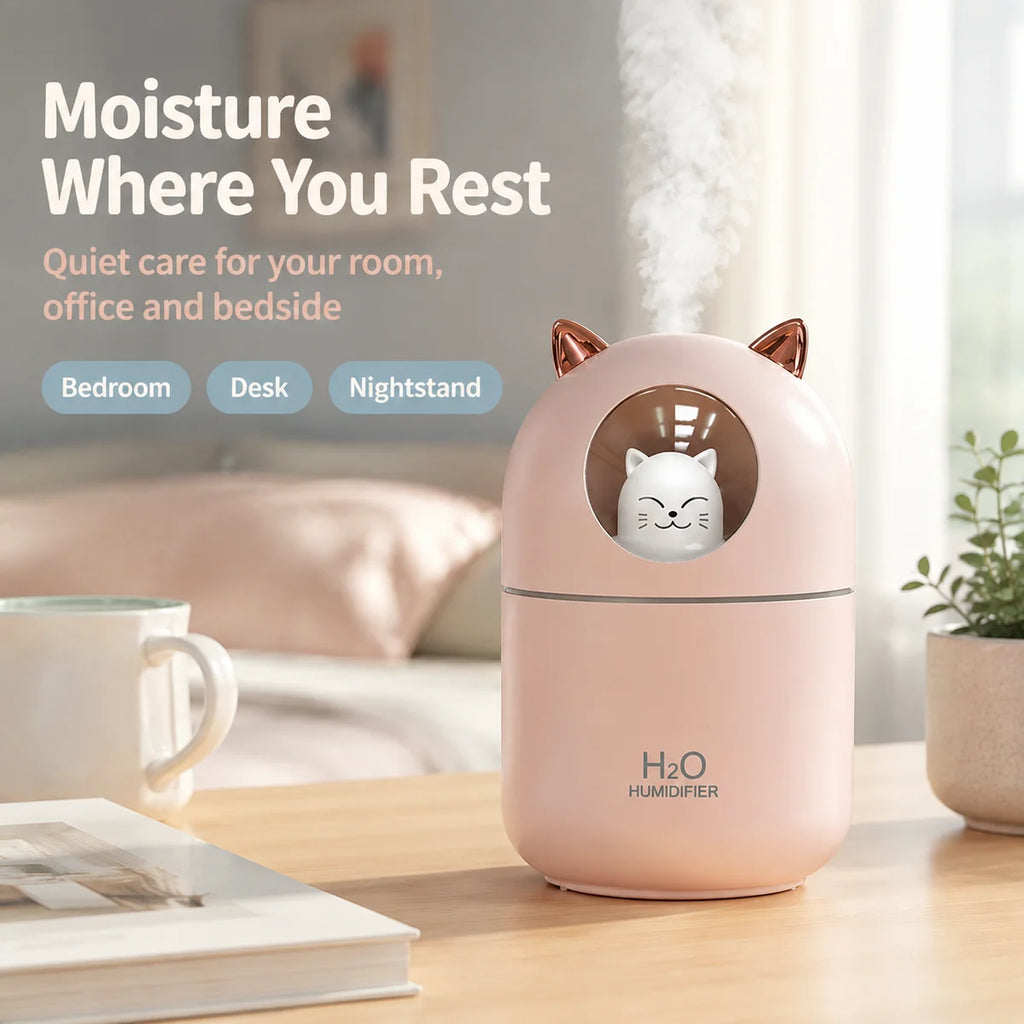 Mini humidificateur mignon pour animaux de compagnie – vue 2