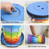 Tabouret rétractable pliable et léger – vue 5