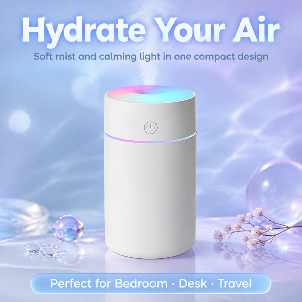 Mini humidificateur d'air portable coloré