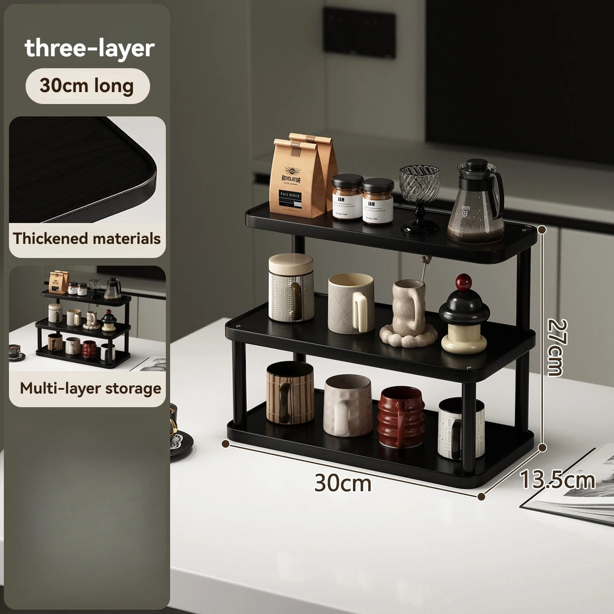 Support de rangement pour tasses de salon