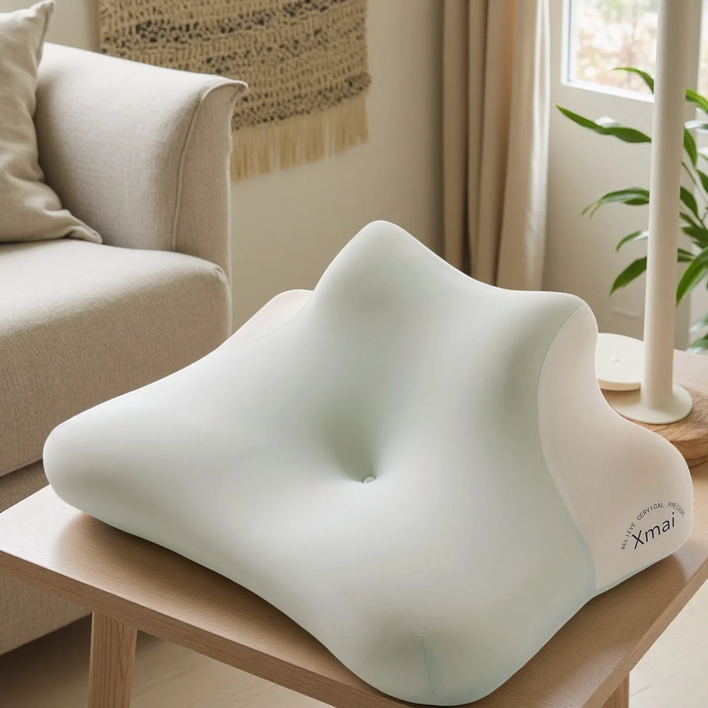 Oreiller en coton à mémoire de forme en soie fraîche de qualité supérieure avec oreiller m