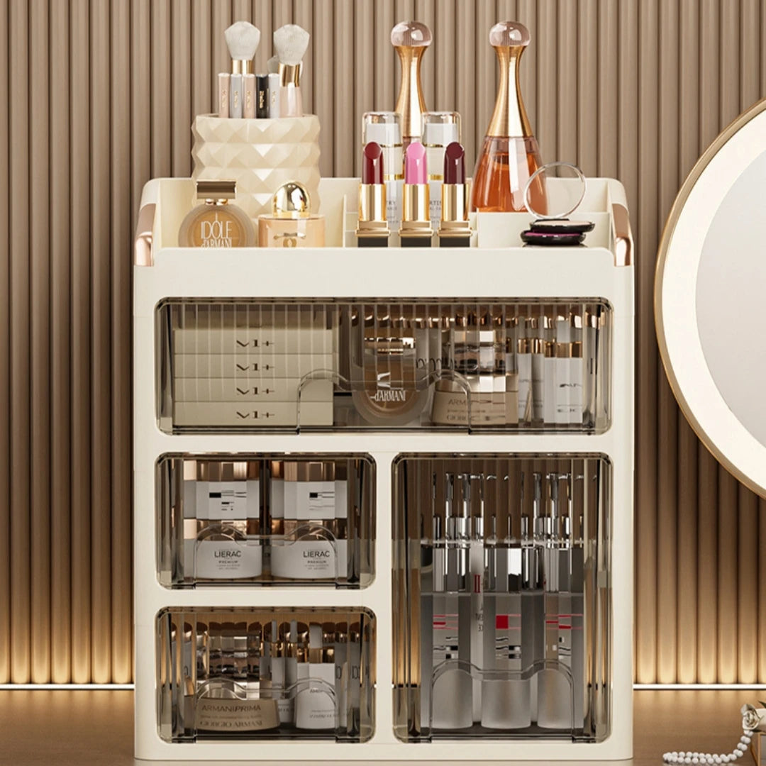 Étagère de rangement de cosmétiques à tiroir à 4 niveaux – vue 6