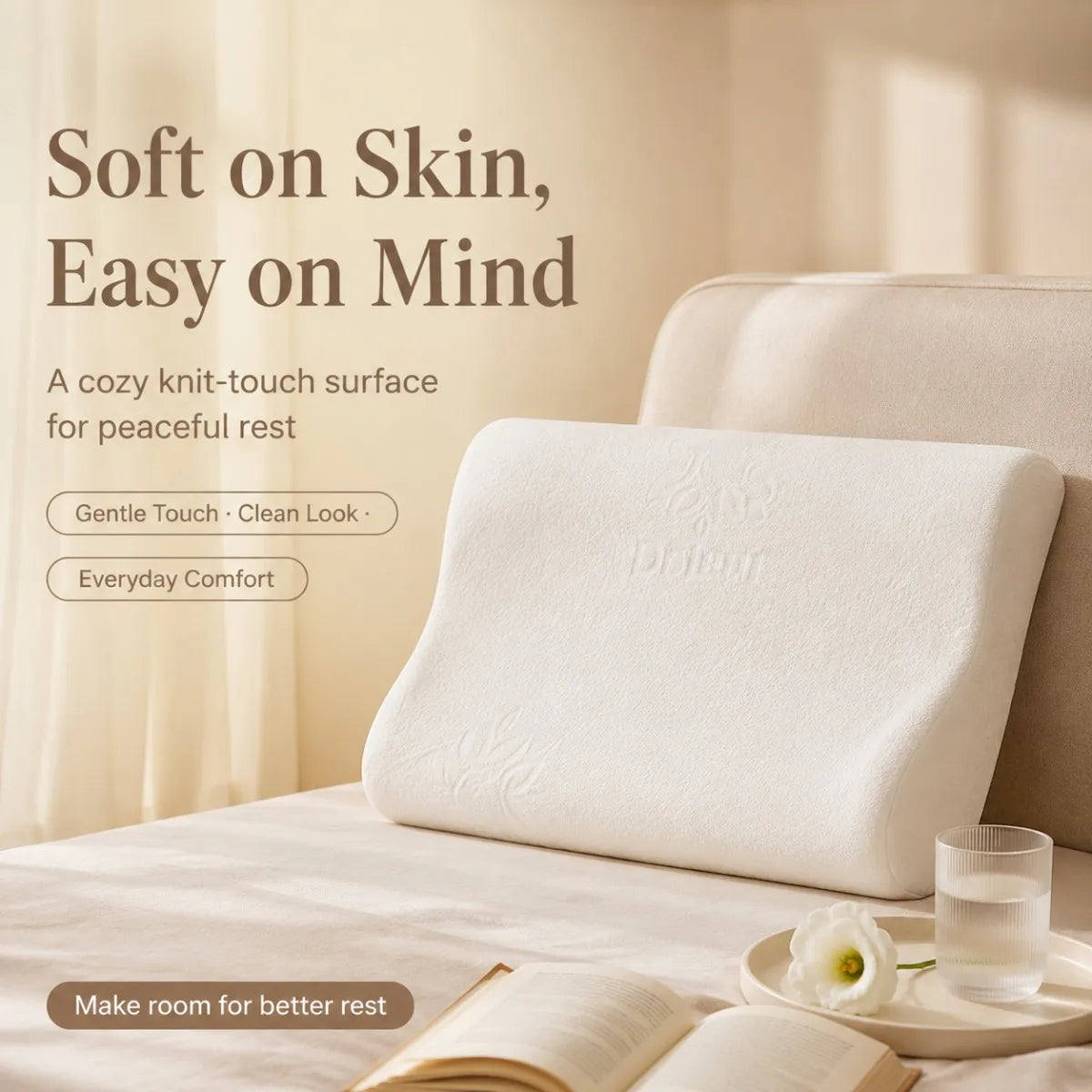 Oreiller en mousse à mémoire de forme premium pour la maison – vue 5