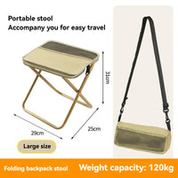 Tabouret pliant pour les loisirs en plein air