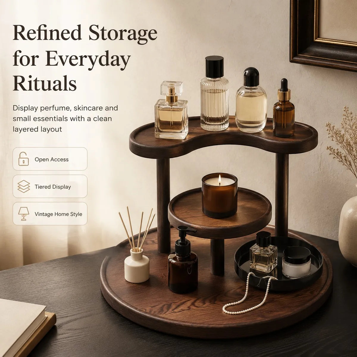 Boîte de rangement pour maquillage